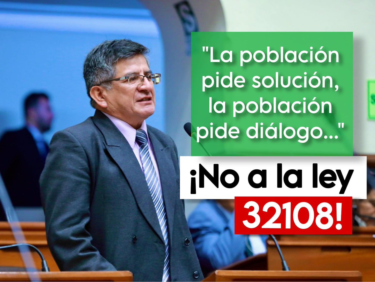 La mayoría de este <a href="/congresoperu/">Congreso del Perú 🇵🇪</a> está de espaldas a la población, recuerden quienes son los que votan por estas leyes procriminales. El ejecutivo y el legislativo siguen siendo cómplices de estas lamentables pérdidas humanas.

#NoalaLey32108  
#DinaAsesina
#ParoNacional