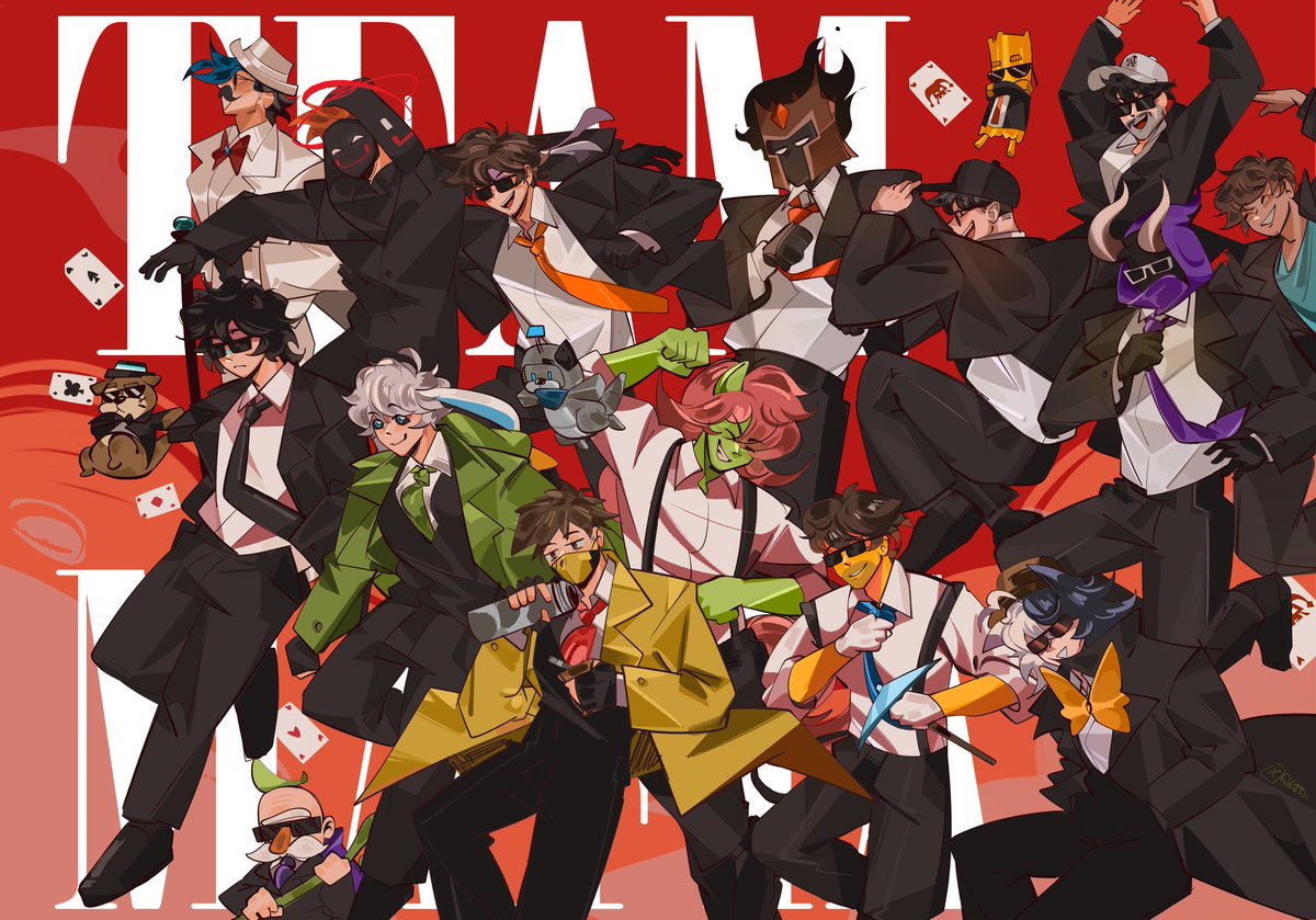 Xatt0o's tweet image. La mafia de spreen 🐐

#DEDsafioMinecraft3 @Serpias