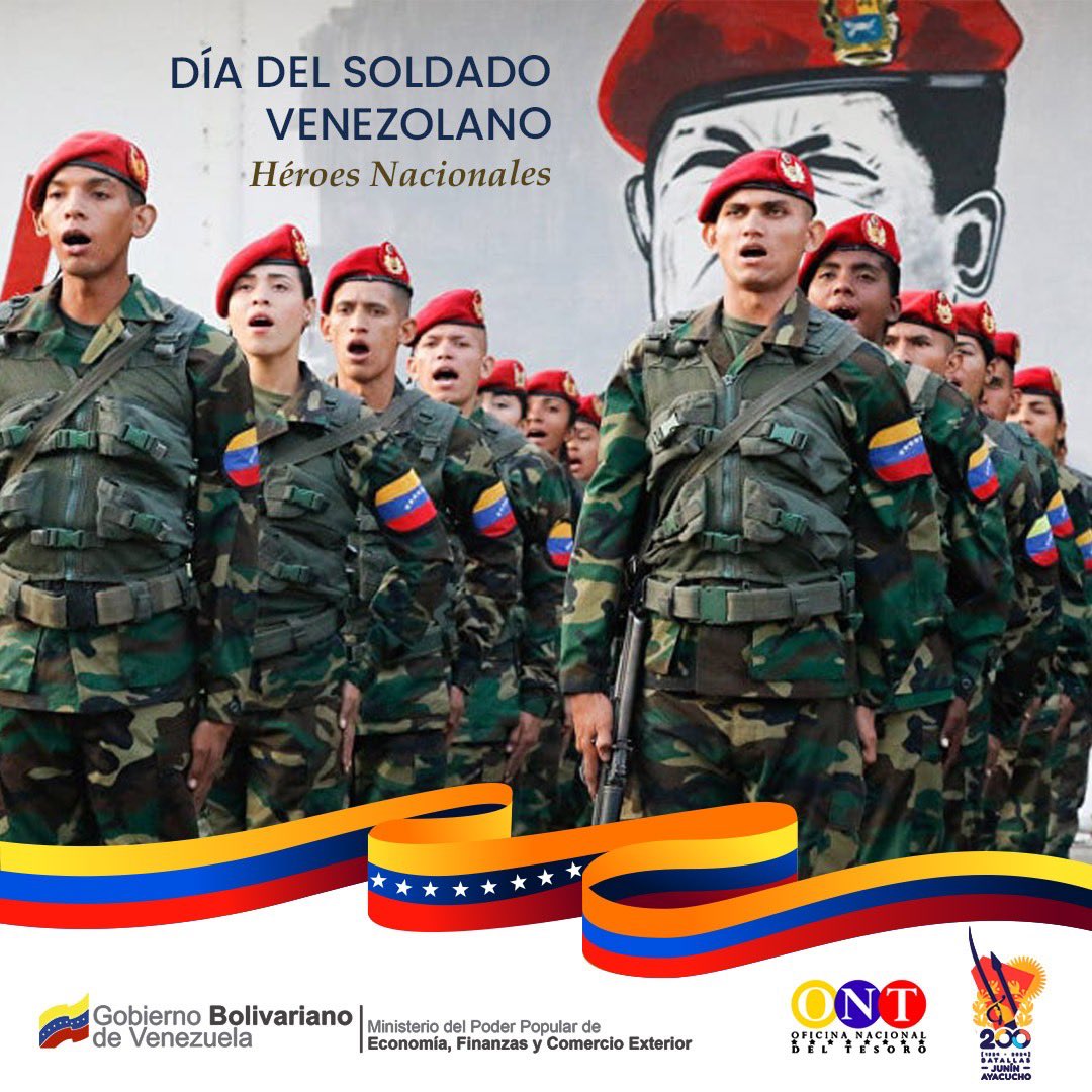 ¡Con el corazón patriota y la fuerza del pueblo, hoy rendimos homenaje a nuestros valientes hombres y mujeres en uniforme! Ellos, con disciplina, amor y valentía, protegen y resguardan cada rincón de nuestra amada patria venezolana. ¡Viva la Fuerza Bolivariana! #LealesSiempre