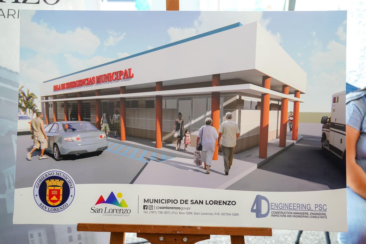 Dr. Carlos Mellado López (@crmelladolopez) on Twitter photo Hoy junto al <a href="/GovPierluisi/">Gobernador Pierluisi</a> y el alcalde Jaime Alverio Ramos anunciamos la pronta construcción de la nueva sala de emergencia de San Lorenzo. Este proyecto busca mejorar el acceso a servicios de salud para los residentes del municipio y municipios aledaños. Hoy junto al <a href="/GovPierluisi/">Gobernador Pierluisi</a> y el alcalde Jaime Alverio Ramos anunciamos la pronta construcción de la nueva sala de emergencia de San Lorenzo. Este proyecto busca mejorar el acceso a servicios de salud para los residentes del municipio y municipios aledaños.