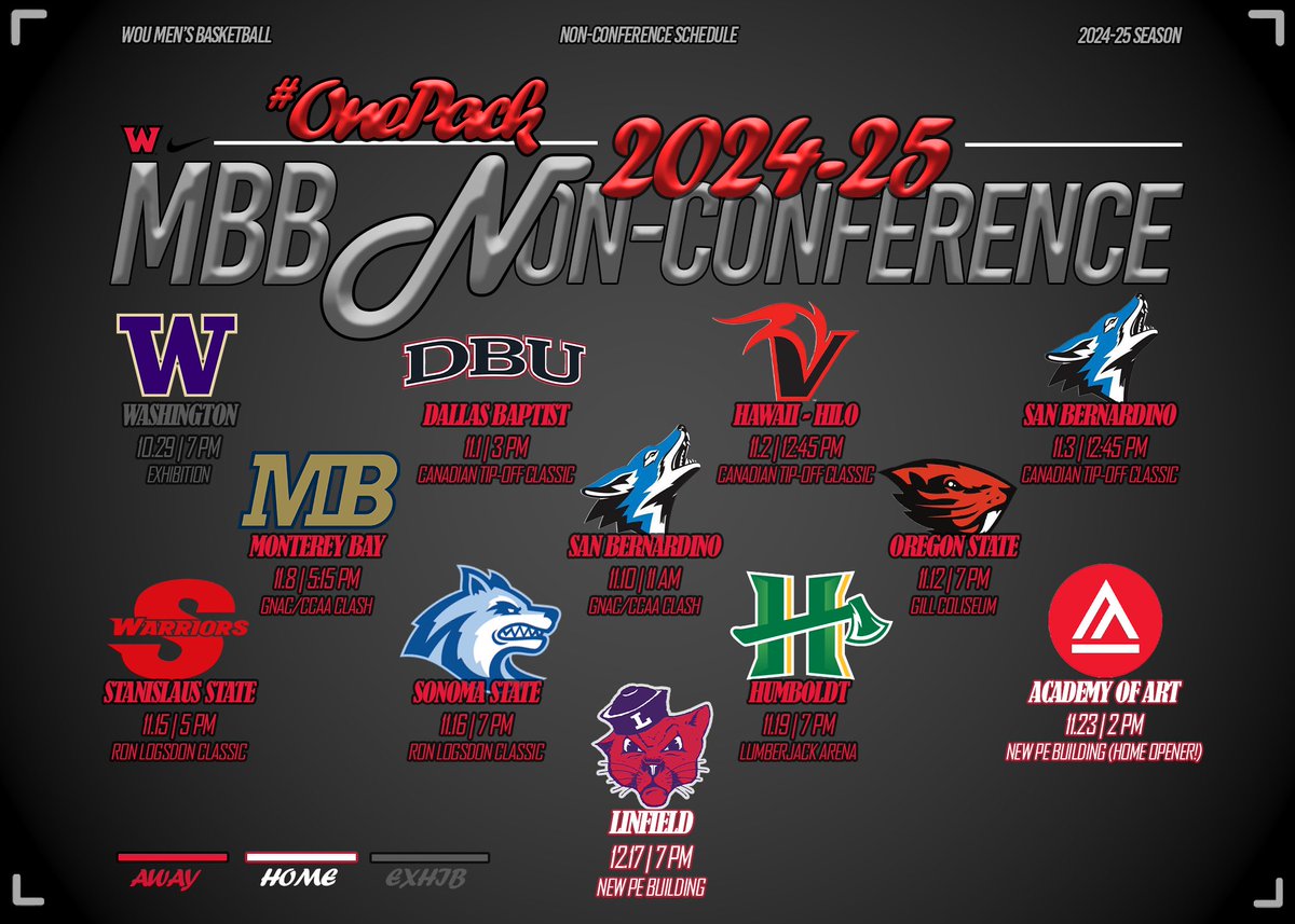 woumbb_'s tweet image. 🚨NON-CONFERENCE SCHEDULE🚨
Let’s GO!⚫️🔴🐺
•
•
•
#OnePack