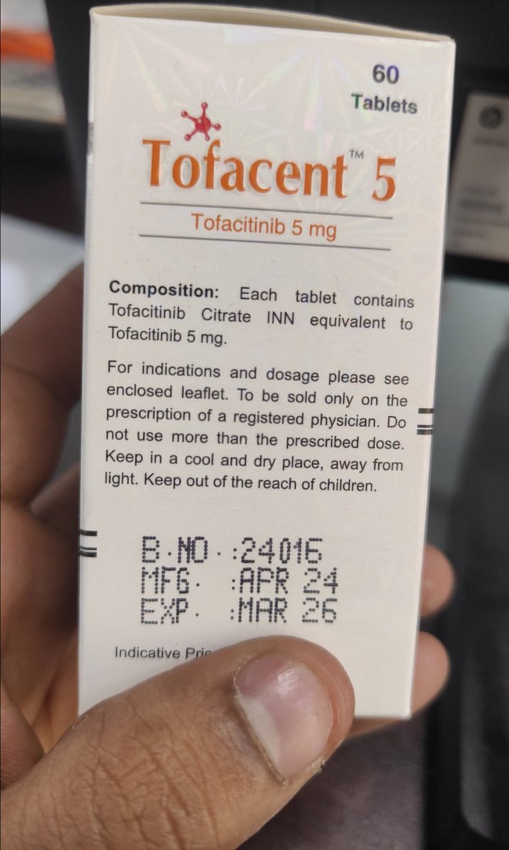 Tofacent's tweet photo. tofacent 
Tofacitinib https://t.co/mgr4DpjBpL