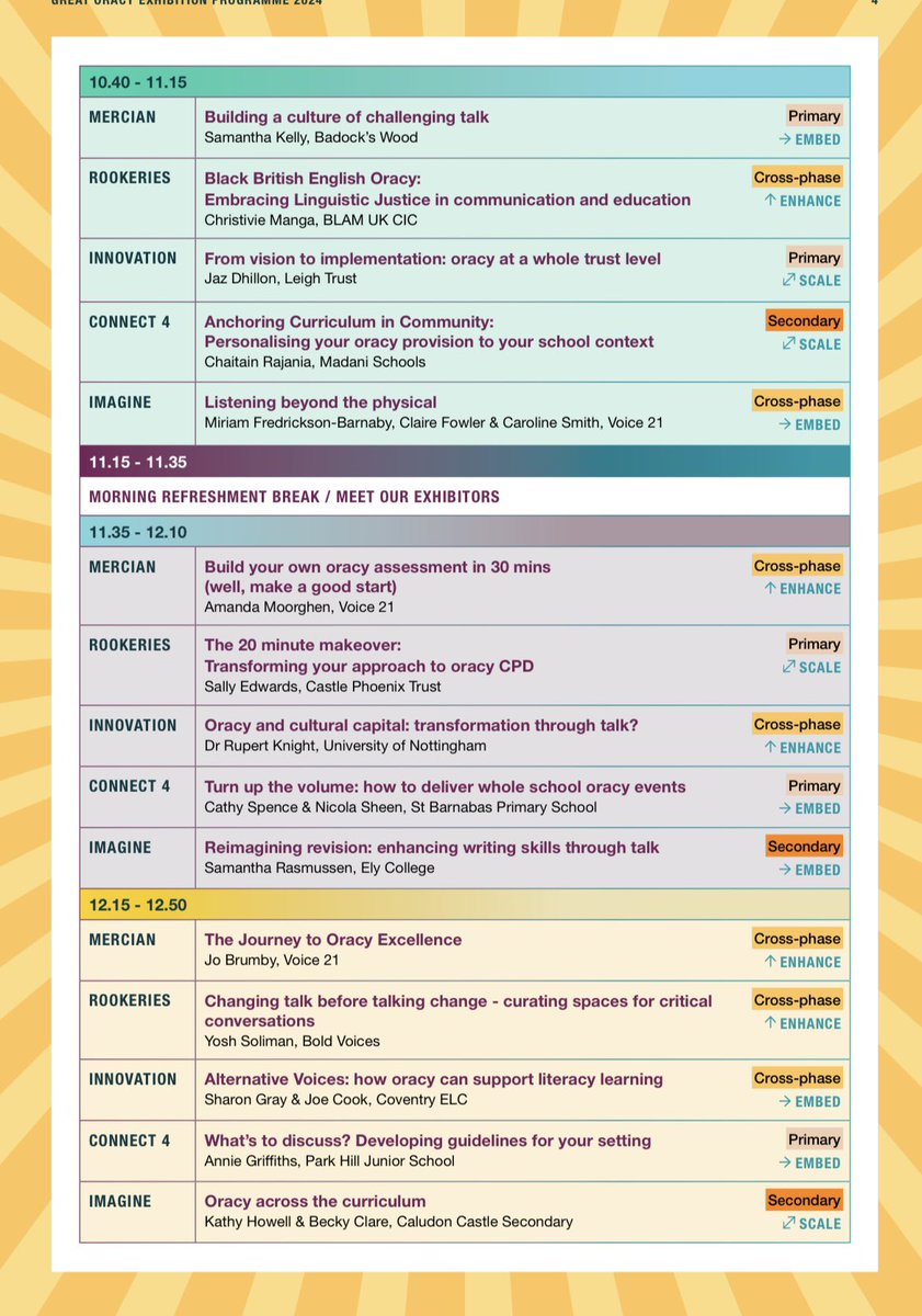 Sam Kelly (@samlouisekelly) on Twitter photo Excited to be speaking at #GoE24 next week about creating a culture of challenging talk at <a href="/BadocksEACT/">E-ACT Badock's Wood Academy</a> and <a href="/IlminsterAvenue/">E-ACT Ilminster Avenue Academy</a>. I can not wait to spend a whole day talking about talking!🗣️<a href="/voice21oracy/">Voice 21 Oracy</a> <a href="/EducationEACT/">E-ACT</a> Excited to be speaking at #GoE24 next week about creating a culture of challenging talk at <a href="/BadocksEACT/">E-ACT Badock's Wood Academy</a> and <a href="/IlminsterAvenue/">E-ACT Ilminster Avenue Academy</a>. I can not wait to spend a whole day talking about talking!🗣️<a href="/voice21oracy/">Voice 21 Oracy</a> <a href="/EducationEACT/">E-ACT</a>