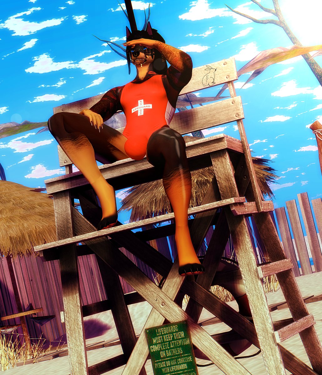 Runa 📸 (She/Her) (@samkixaron) on Twitter photo Donny got a job as a lifeguard this past summer. The uniform was always a little tight on him... Wonder if that was on purpose.. 🤔
📸🖍️🐶: Me
Bodysuit from <a href="/SnowAshFox/">🦊SnowAsh🦊🔞</a>
Link for it blow 👇
#SFW #SLFurry #Furry #SecondLife #SLBlog #Lifeguard #SnowAsh Donny got a job as a lifeguard this past summer. The uniform was always a little tight on him... Wonder if that was on purpose.. 🤔
📸🖍️🐶: Me
Bodysuit from <a href="/SnowAshFox/">🦊SnowAsh🦊🔞</a>
Link for it blow 👇
#SFW #SLFurry #Furry #SecondLife #SLBlog #Lifeguard #SnowAsh
