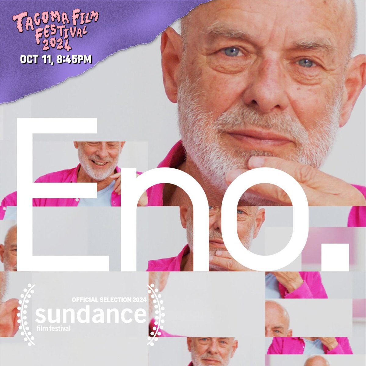 We stopped by @HiVoltageRecord &amp; noticed they were playing our FAV Brian Eno record 🤯 What a coincidence! ENO, a new generative documentary, plays TONIGHT at 8:45pm!

Need some Eno records, cd's, or books? Hi-Voltage has you covered!

Get tickets: l8r.it/1m2b