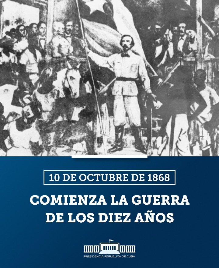 A 156 años del histórico grito de independencia, #Cuba sigue firme a sus principios.
#UnaSolaRevolución
#TumbaElBloqueo 
#CubaPorLaVida
 #TumbaElBloqueo
<a href="/MINSAPCuba/">Ministerio de Salud Pública de Cuba</a> 
<a href="/cubacooperaven/">Brigada Médica Cubana en Venezuela</a>
<a href="/Cubacooperabol2/">Brigada Médica 🇨🇺 Bolívar🇻🇪</a>
<a href="/AnisleyKindelan/">Anisley Kindelan Hechavarria</a>