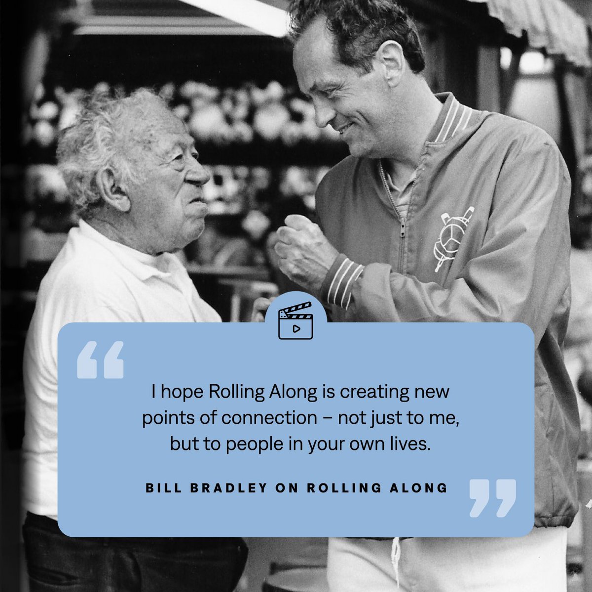When you watch my film #RollingAlong, I hope it creates new points of connection – not just to me, but to people in your own lives.

Watch it now on <a href="/YouTube/">YouTube</a> — youtu.be/CUOkwzXoPps