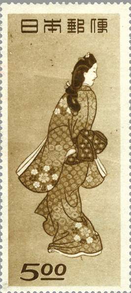 「5円?切手があったから12枚貼っちゃおうっと!」 