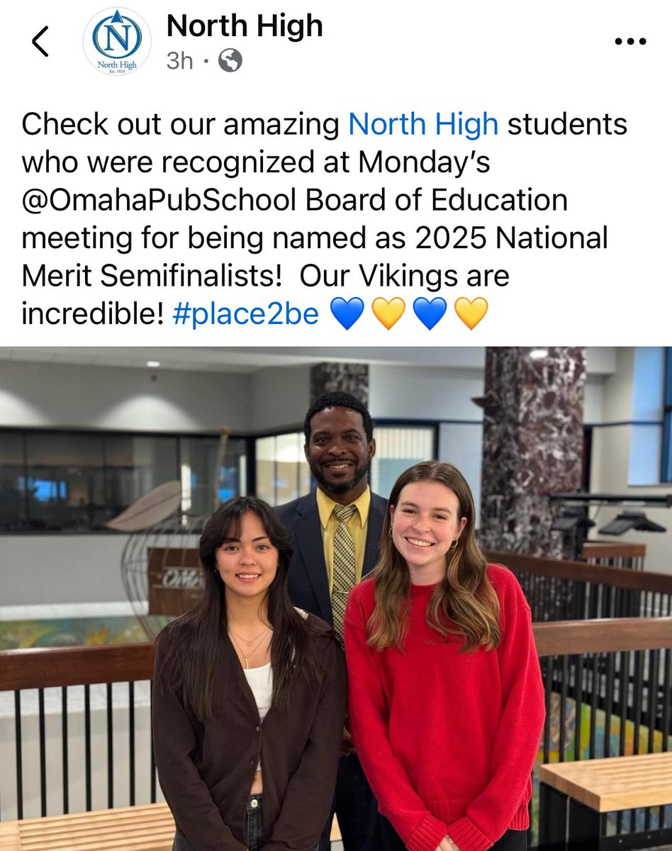 OPS_McMillan's tweet image. #MonarchProud to see these outstanding humans represent @OPS_McMillan on a National level for @OPS_NorthHigh @OmahaPubSchool. Way to go!

#OPSPROUD #Vup