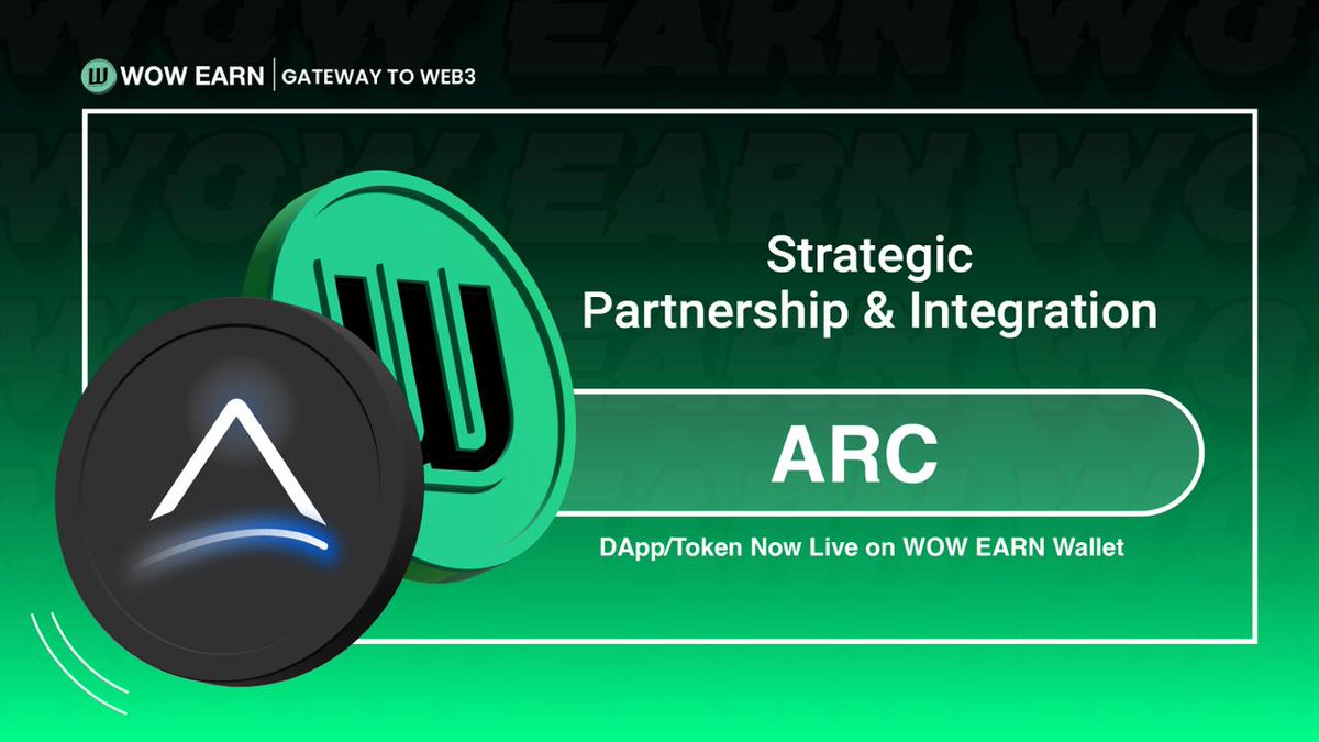 SmartCryptoNew1's tweet photo. 🔏 @ARCreactorAI is joining @WOWEARNENG family bringing advanced AI technology to the platform!
 
Here's what makes this integration exciting:

⚡ #WOWEARN users can now access #ARCreactorAI's cutting-edge AI tools and features, unlocking new possibilities for earning and engagement.

🔵 This integration strengthens the WOW EARN ecosystem, offering more value and functionality for users

❣️ The collaboration between #WOWEARN and #ARCreactorAI signifies a commitment to pushing the boundaries of AI and creating a more innovative and rewarding platform.
 
Let's explore the future of AI-powered earning with a #WOWEARN!  🤖 

🔽 VISIT 
https://t.co/ktTMX85sOu
#SCN1