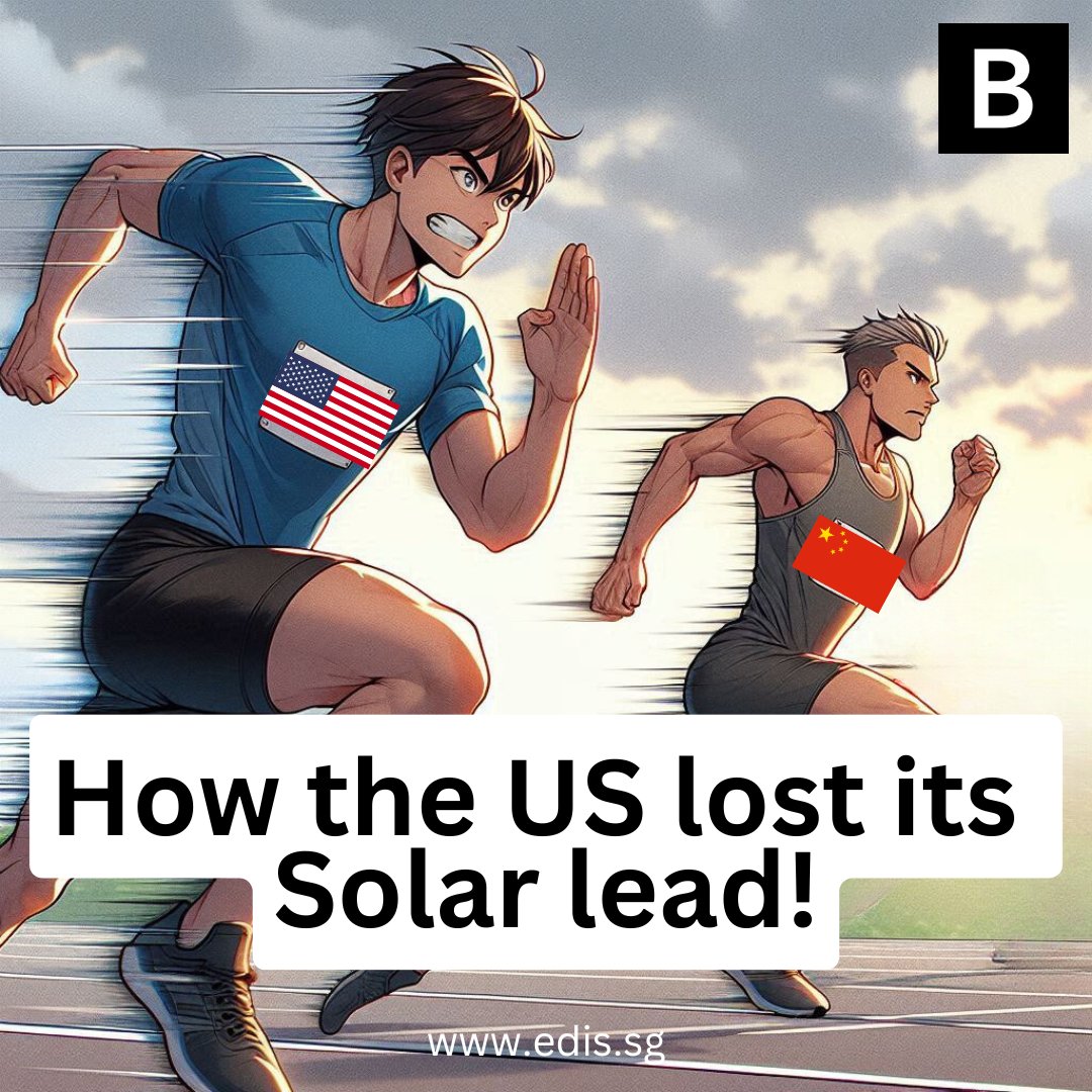 EDIS_SG's tweet image. The US once led the world in solar power, but now China dominates. How did this happen? It&apos;s a tale of missed opportunities, shortsighted policies, and China&apos;s unwavering commitment to clean energy. #China #US #WhatPYisReading 

loom.ly/-0xAebo