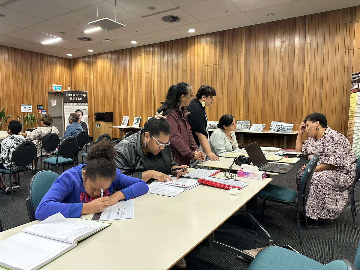 ArielaZibiah's tweet image. Screening of “Elections in Paradise” by Dave &amp;amp; Tumeli at the Christchurch City Council Function Room + and fire tu ga na National Archives of Fiji services 👏🏾! 
🙏🏽 @FijiAirways &amp;amp; @UCPasifika 
@TumeliTuqota &amp;amp; @dave_lavaki 

🙏🏽 #fijidiaspora in #Otautahi Christchurch - #TosoViti 🇫🇯