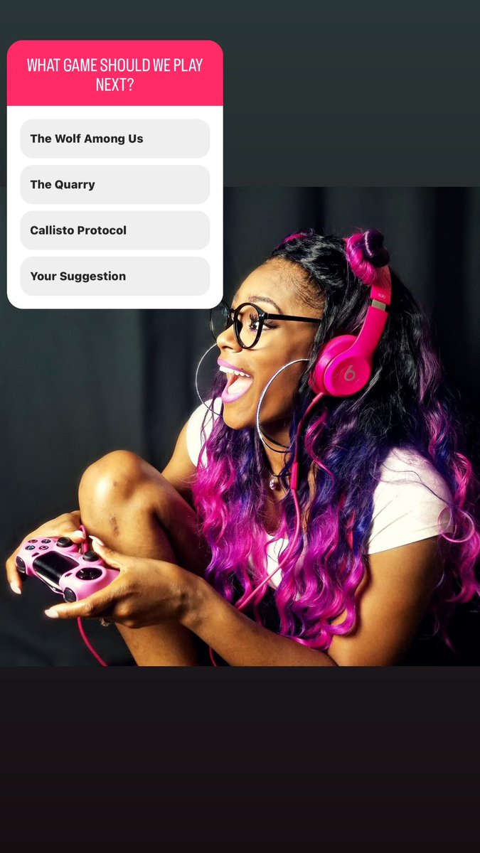 Pink__Vixen's tweet photo. What we playing? Any suggestions? https://t.co/YDOjiD6NE7