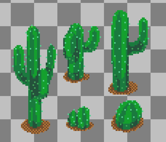 DynoStorm's tweet photo. some cute cactus for 'merica πΊπΈ
#WESTMENGAME
#aseprite #godot #godotengine #gamedev #indiedev https://t.co/y27pzzqdfL