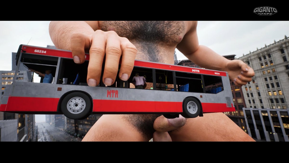 gigantosteps's tweet photo. It's #macroctober and he know it!
He won't put that bus down!
#macrophilia #musclegrow #growinghuge #sizetwitter #bara #baragiant #footfetısh https://t.co/LoiCFpIrCK