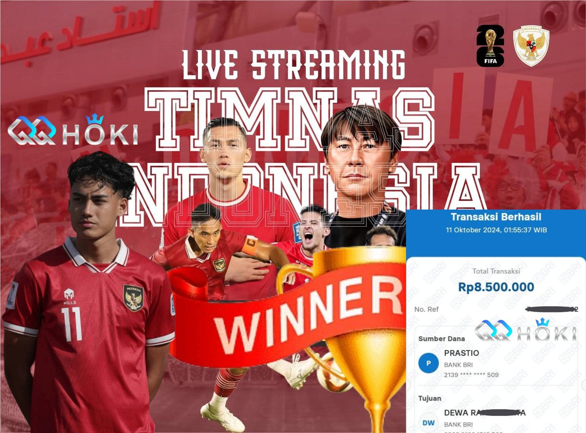JessicaTantri98's tweet photo. Bonus parlay 10% di berikan di depan...

Link daftar : https://t.co/k0BzisWywL

#qqhoki #sharewd #rtpslot #polagacor #bebasip #freechip #Parlay  #EVENT  #indonesia   #WorldCup  #menang #shintaeyong #BolalobFootball https://t.co/aYouWWlkZJ