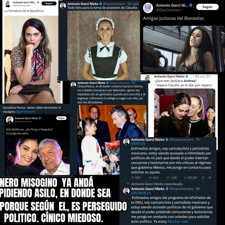 #LeyOlimpia <a href="/Claudiashein/">Claudia Sheinbaum Pardo</a> <a href="/cayetanaAT/">Cayetana Álvarez de Toledo</a> <a href="/PSOE/">PSOE</a> <a href="/PODEMOS/">Podemos</a> <a href="/SEGOB_mx/">Gobernación</a> <a href="/rosaicela_/">Rosa Icela Rodríguez Velázquez</a> <a href="/ErnestinaGodoy_/">Ernestina Godoy Ramos</a> <a href="/AndreaChavezTre/">Andrea Chávez</a> <a href="/LuisaAlcalde/">Luisa Alcalde</a> <a href="/GeraldinePonceM/">Geraldine Ponce</a> <a href="/CNDH/">CNDH en México</a> <a href="/brujasdelmar/">Las brujas del mar</a> <a href="/FGRMexico/">FGR México</a> <a href="/Garcimonero/">Antonio Garci Nieto</a> <a href="/el_pais/">EL PAÍS</a> <a href="/El_Universal_Mx/">El Universal</a> <a href="/eleconomista/">El Economista</a> <a href="/elgatopolitico_/">El gato político</a> <a href="/elpaismexico/">EL PAÍS México</a> <a href="/WRADIOMexico/">W Radio México</a> <a href="/warkentin/">Gabriela Warkentin</a>