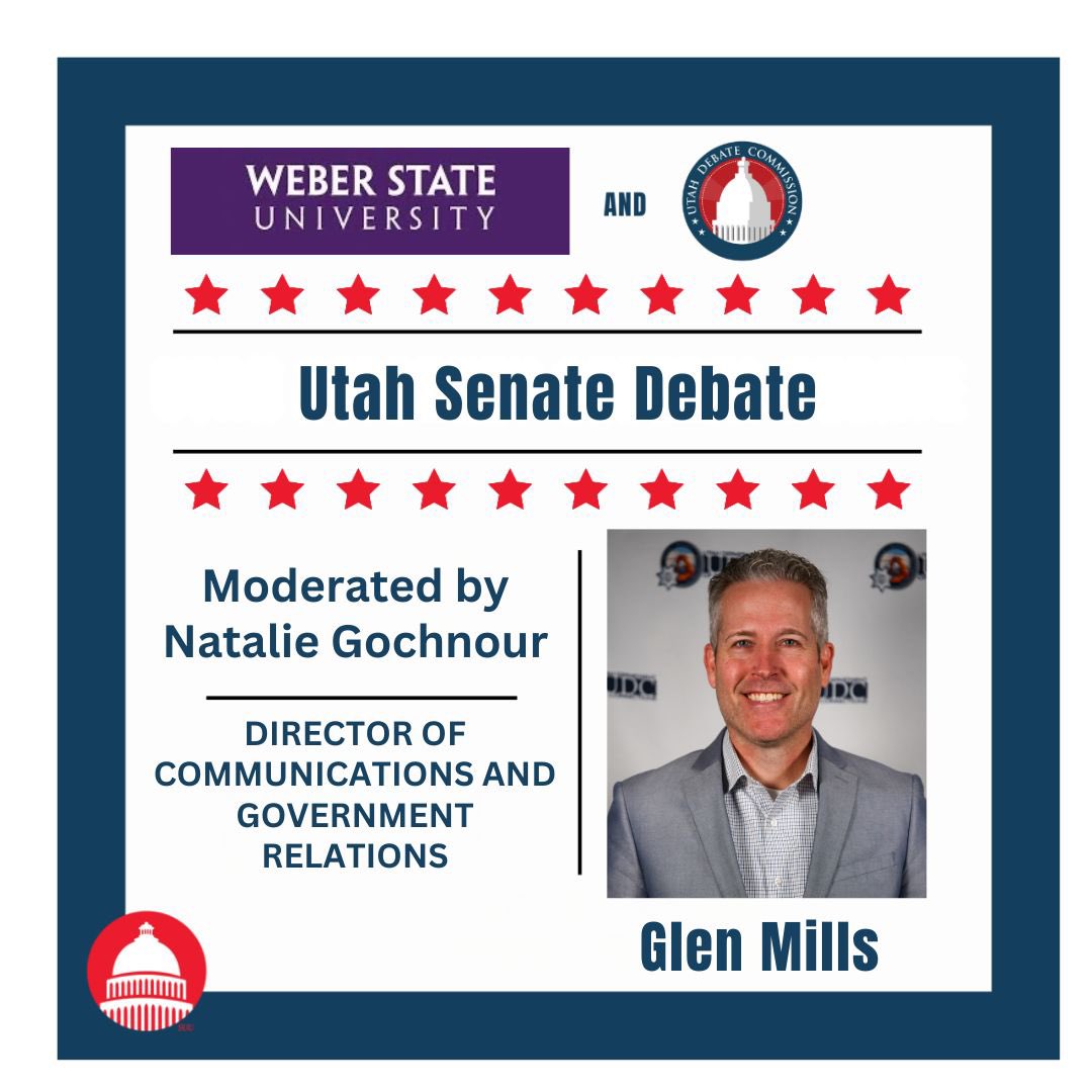 Utah Debate Commission tweet media