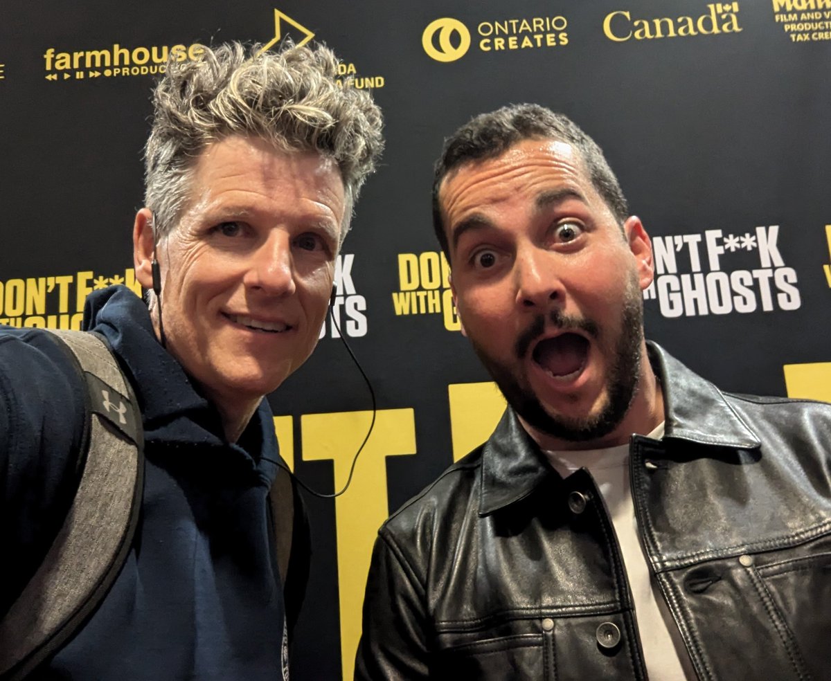 At <a href="/stustone/">stu stone</a>"s Don't Fuck With Ghosts movie premiere