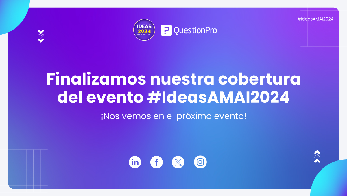 Es hora de dar finalización al #IDEASAMAI2024 de <a href="/AmaiMexico/">Amai México</a> , últimas palabras a cargo de Ignacio Cárdenas, CEO de <a href="/_CuartelGeneral/">Cuartel General de Investigación de Mercados</a> 
Definitivamente nos llevaron a lo más alto con todas las ideas expuestas💡🚀

¡Gracias por seguir nuestra cobertura! 💯