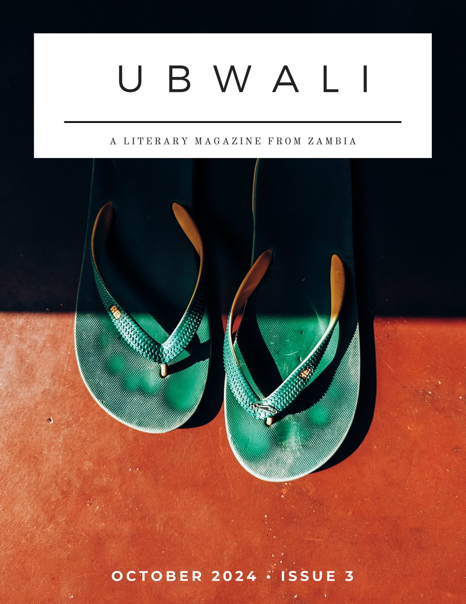 Ubwali Literary Magazine Issue 3 cover reveal, shot by  Kalenga Nkonge.
Our third issue will be published on October 24, 2024, as Zambia celebrates  60 years of Independence. 

ubwali.com