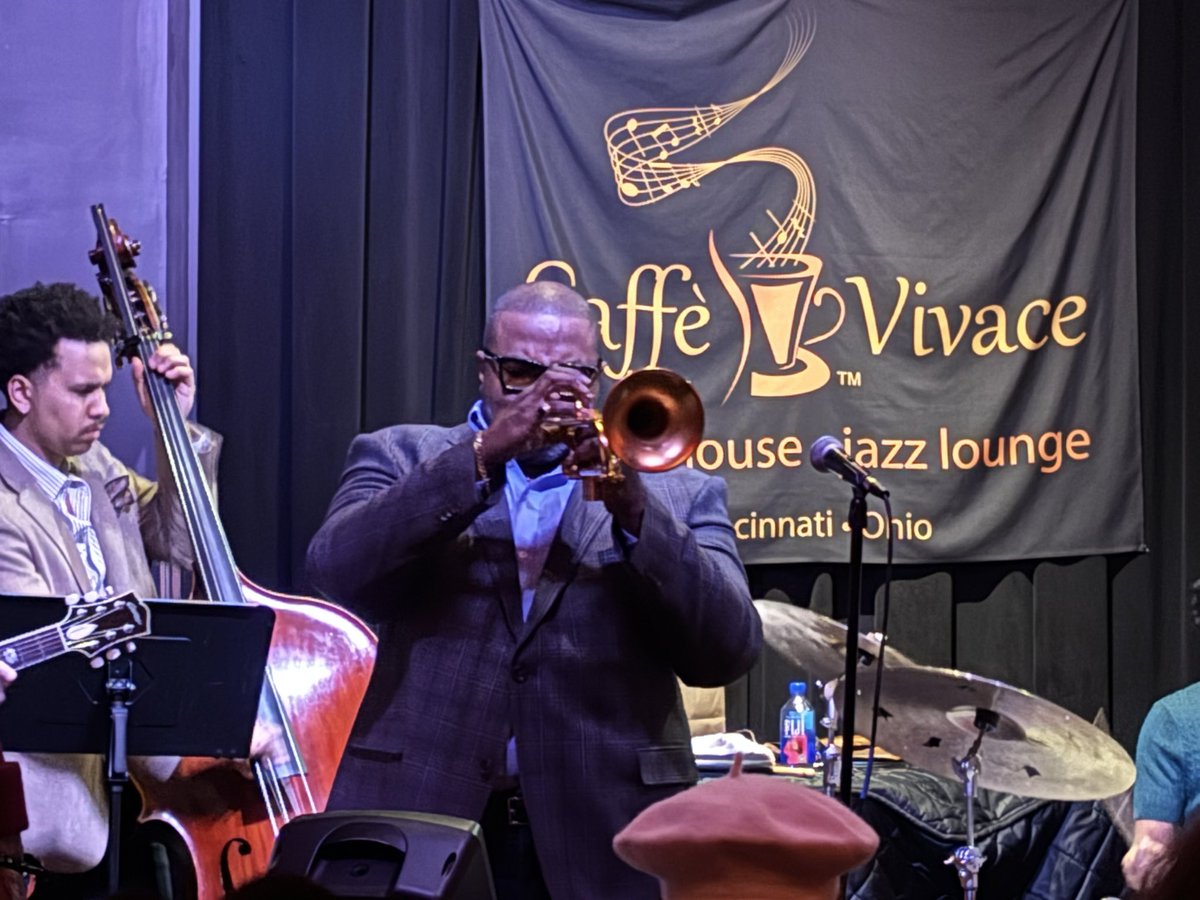 KDtheMD's tweet photo. Jeremy Pelt Quintet at Cafe Vivace https://t.co/Y8rRGcuIlQ