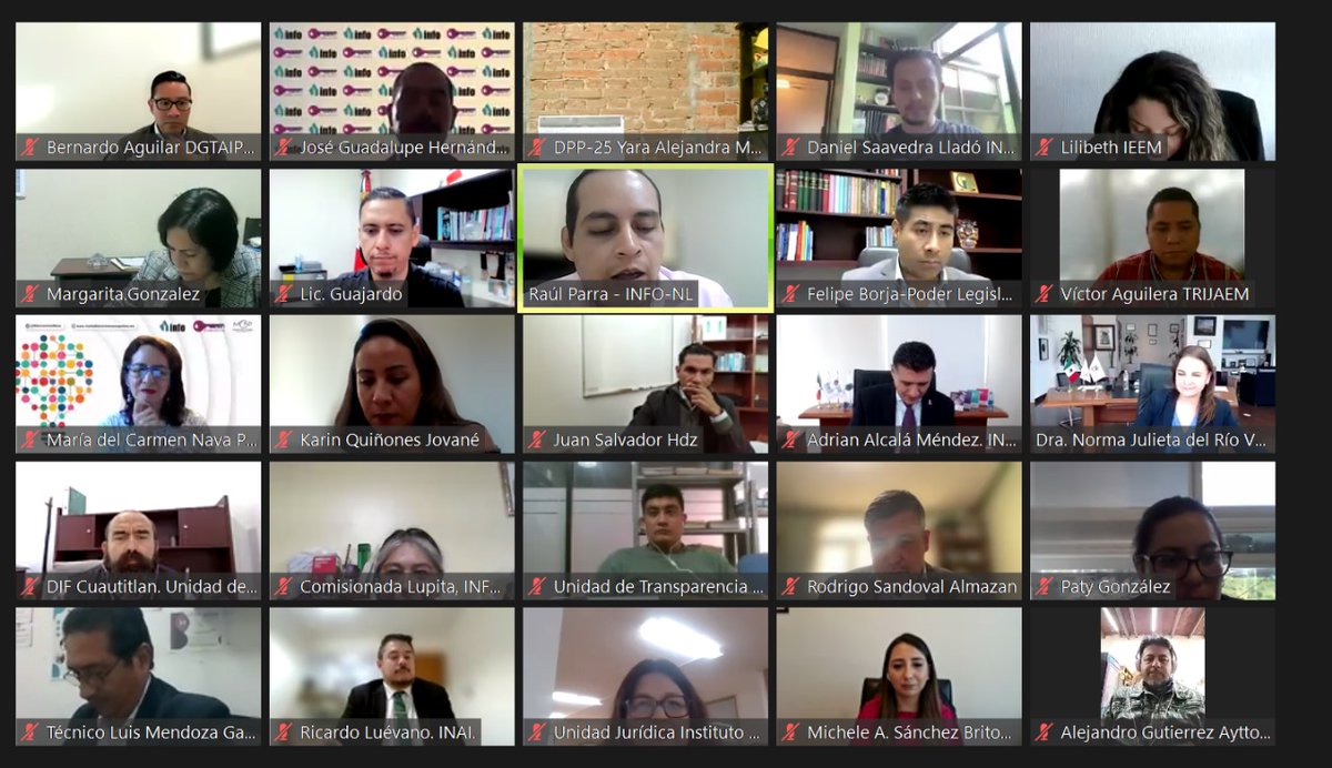 #AlMomento
Se realizan los Diálogos de Apertura Institucional de la Región Centro (<a href="/SNT_CoordCentro/">Region Centro del SNT</a>), realizados de manera conjunta con la Comisión de Estado Abierto y de Transparencia Proactiva (<a href="/sntgobabierto/">Comisión de Estado Abierto SNT</a>).