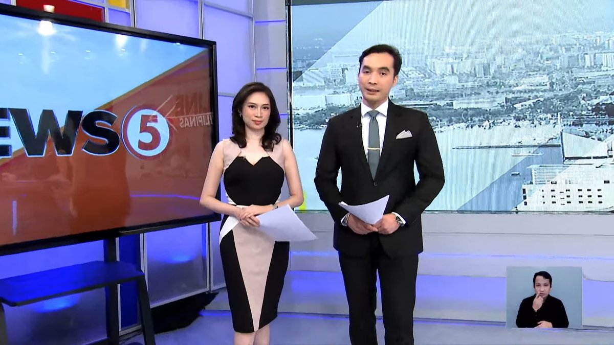 ralphierce's tweet image. As part of a preview to the upcoming #FrontlineWeekend, Nikki &amp;amp; her new co-anchor Jes Delos Santos served as guest anchors on #FrontlinePilipinas the following day.