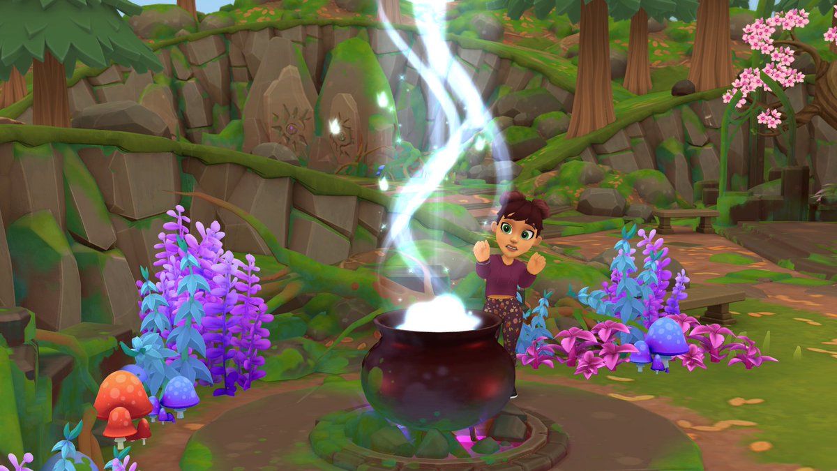 StudioDrydock's tweet photo. Hi, Twitter. 
Meet my game! ✨🧙‍♀️ https://t.co/jY8OrTd8wu
