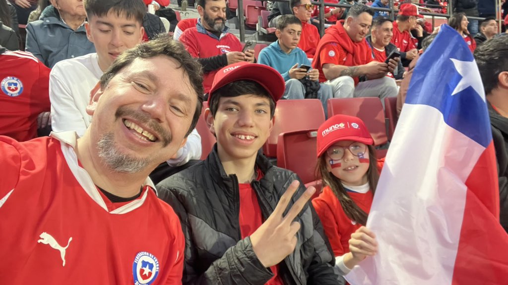 Vamos chilenos!! Hay que dar todas las batallas !! #conlarojasiempre