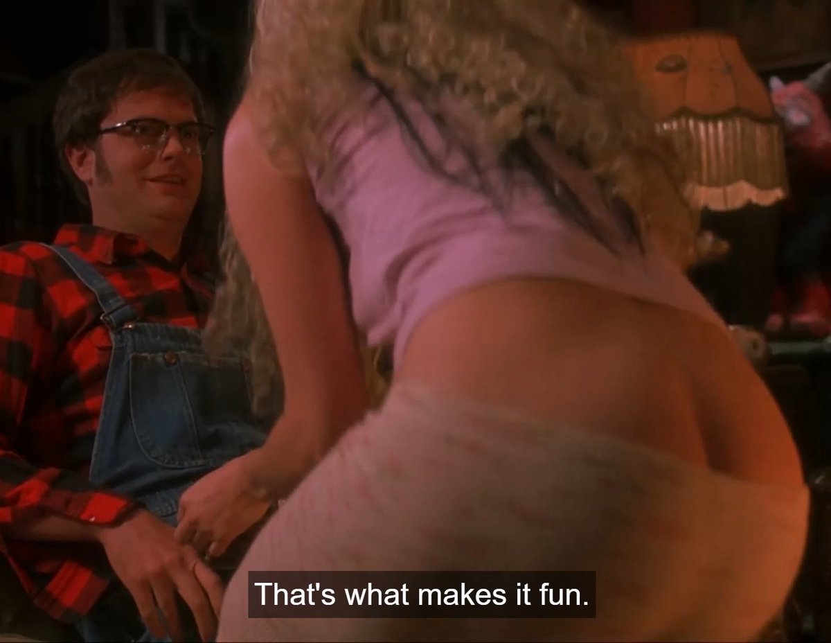 [M] Sheri Moon Zombie is the only person who can make butt cleavage look good. #HouseOf1000Corpses