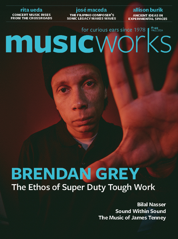 Musicworks (@musicworksmag) on Twitter photo What's Inside Musicworks 149? musicworks.ca/whats-inside-m… Brendan Grey of SDTW on the cover!
Thank you <a href="/CanadaCouncil/">Canada Council for the Arts</a> , <a href="/ONArtsCouncil/">Ontario Arts Council</a> , <a href="/CdnHeritage/">Canadian Heritage</a> <a href="/SOCANFoundation/">SOCAN Foundation</a> and our loyal subscribers and cool advertisers for supporting our work and the creation of the Fall 2024 issue. What's Inside Musicworks 149? musicworks.ca/whats-inside-m… Brendan Grey of SDTW on the cover!
Thank you <a href="/CanadaCouncil/">Canada Council for the Arts</a> , <a href="/ONArtsCouncil/">Ontario Arts Council</a> , <a href="/CdnHeritage/">Canadian Heritage</a> <a href="/SOCANFoundation/">SOCAN Foundation</a> and our loyal subscribers and cool advertisers for supporting our work and the creation of the Fall 2024 issue.