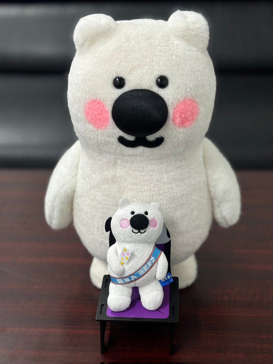 marunagaseika's tweet image. おはよ〜ございます。
くま吉＆ちびくま吉です🐻‍❄️🐻‍❄️

今日は #ハンドケアの日 だそうです🖐️だんだん寒くなってくると空気が乾燥して手や顔がカサカサしてきますね😅

さあ、今日を乗り切れば3連休という人も多いのではないでしょうか❔️がんばっていきましょう〜✊ｴｲｴｲｵｰ!!