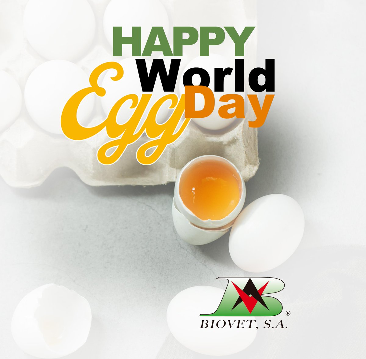 Biovet_'s tweet image. 👉 Biovet wishes you a happy 𝗪𝗼𝗿𝗹𝗱 𝗘𝗴𝗴 𝗗𝗮𝘆.🥚
#WorldEggDay #NaturalAdditives #HappyDay