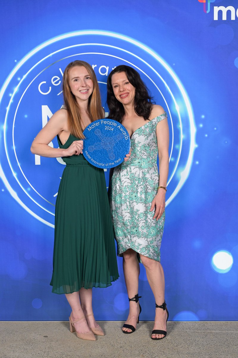 MaterResearch's tweet image. Our outstanding Mater Researchers were recognised at the recent Mater People Awards. Congratulations to winners:
⭐️A/Prof Jake Begun
⭐️Prof Janet Hardy
⭐️MIDAS EASY Health Project Team
⭐️The Catherine's House Research Team
Learn more 👉 lnkd.in/ganNJX4J