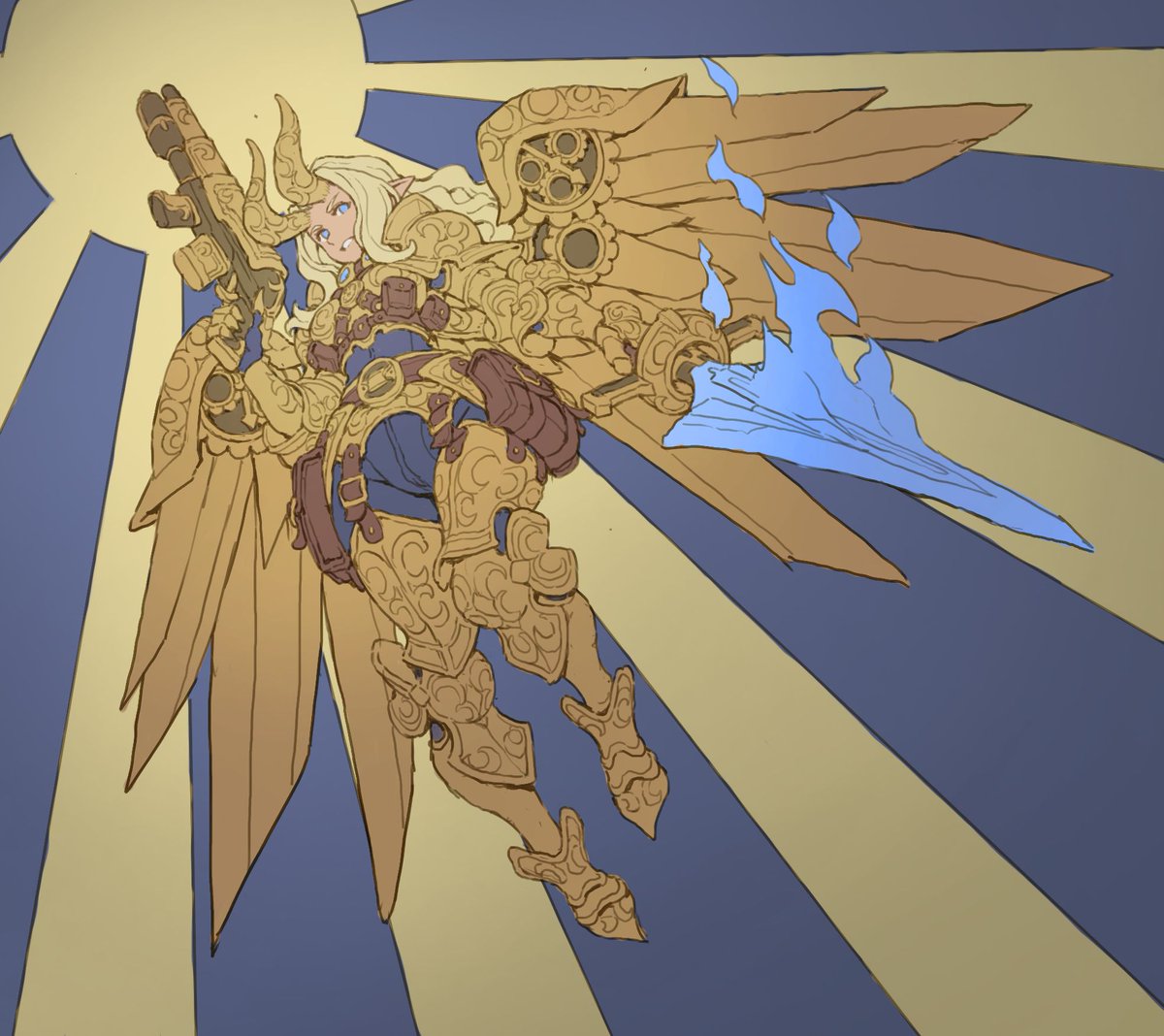 nrcgray's tweet photo. Lineart for a commission I'm workin' on: https://t.co/7xvQsD7Jl0