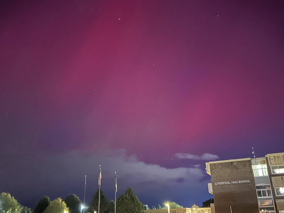 When you leave Open House and see the Northern Lights!