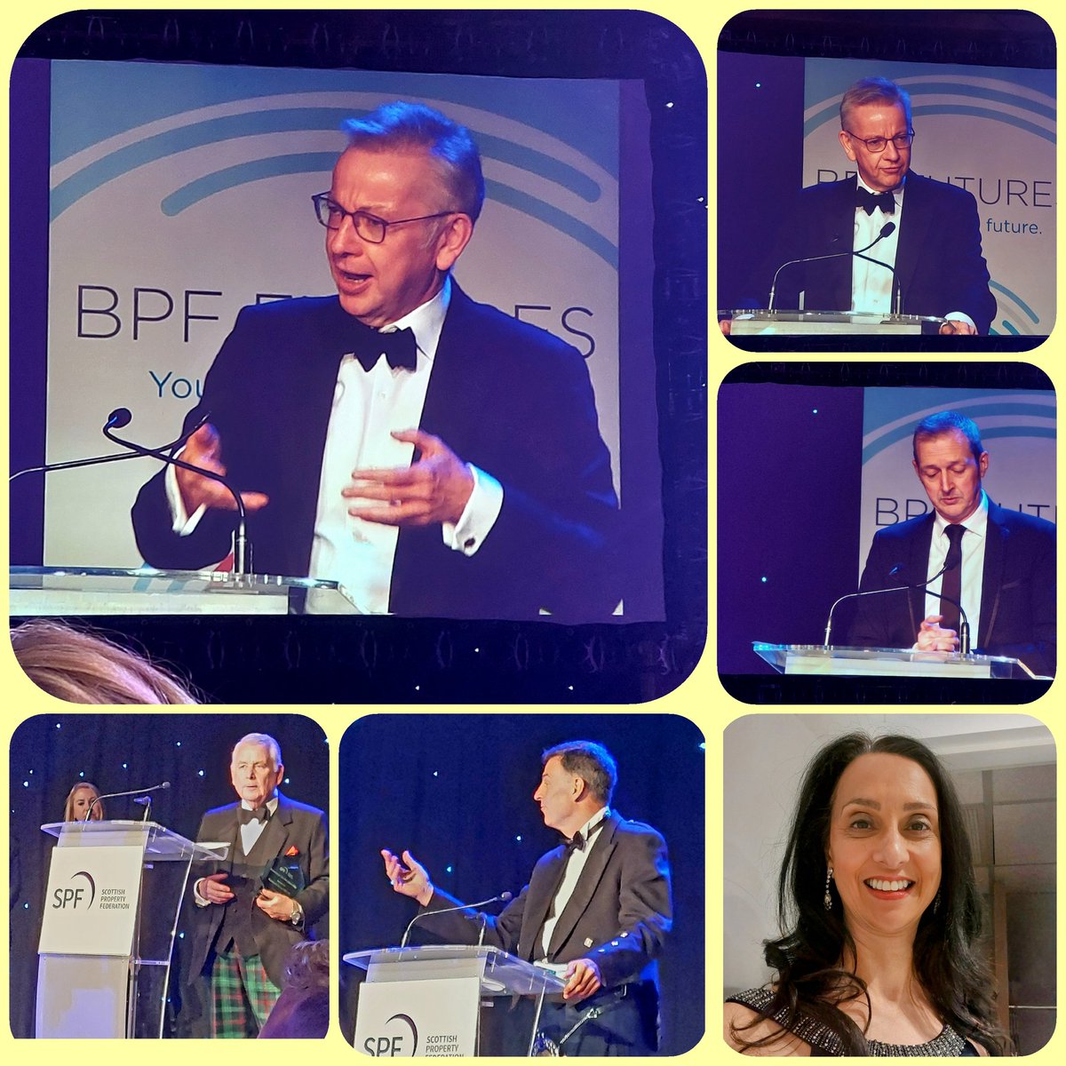 What a great night ✨️ at the <a href="/ScotPropFed/">SPF</a> 11th Annual Dinner! The speeches were excellent and the Rt Hon Michael Gove did not disappoint! Congratulations too to Ken Ross and Miller Mathieson for receiving lifetime honorary awards! 👏🏽 Well done again to the #spf team!