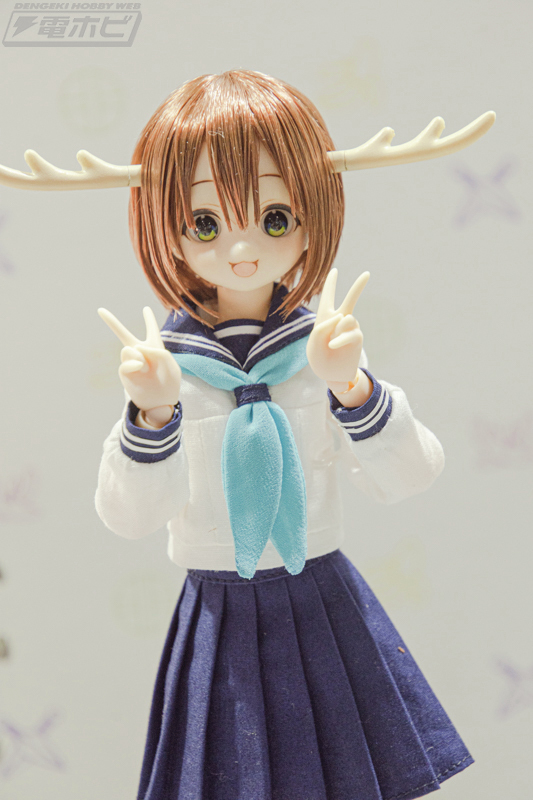 アゾン　しかのこのこのここしたんたん　鹿乃子のこ　ピュアニーモ　ドール 1/6ドール化決定／初展示 TVアニメ『#しかのこのこのここしたんたん