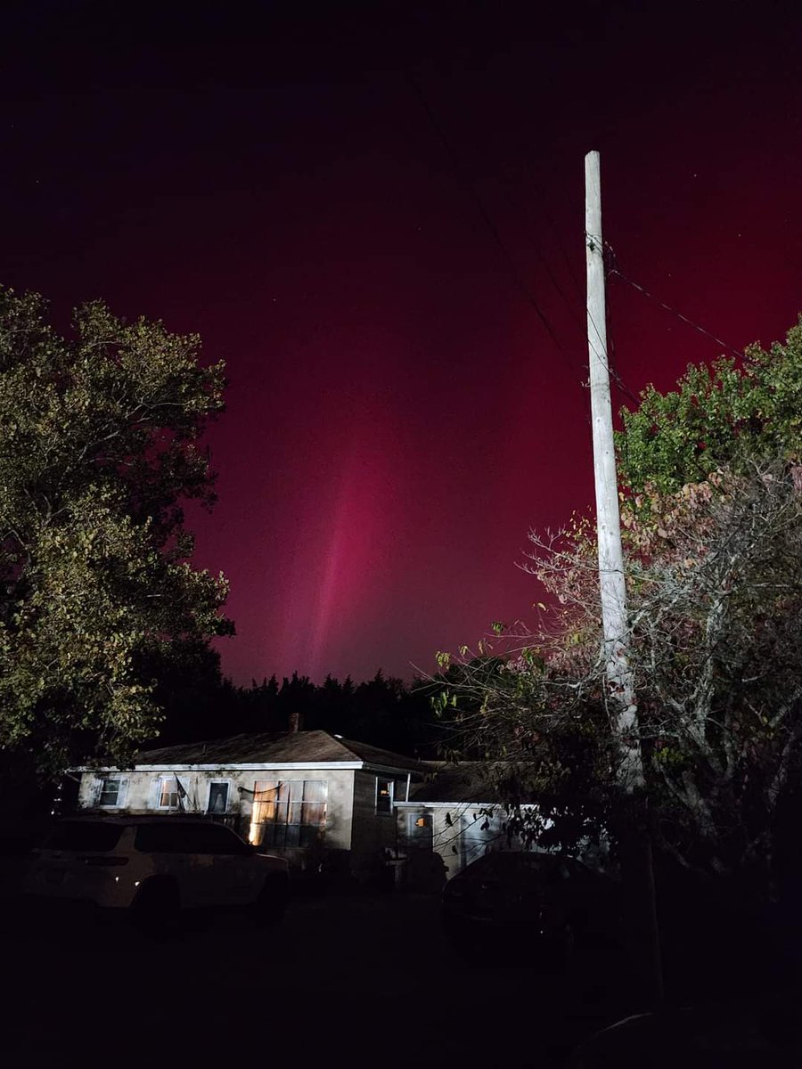 Northern lights in southern New Jersey!