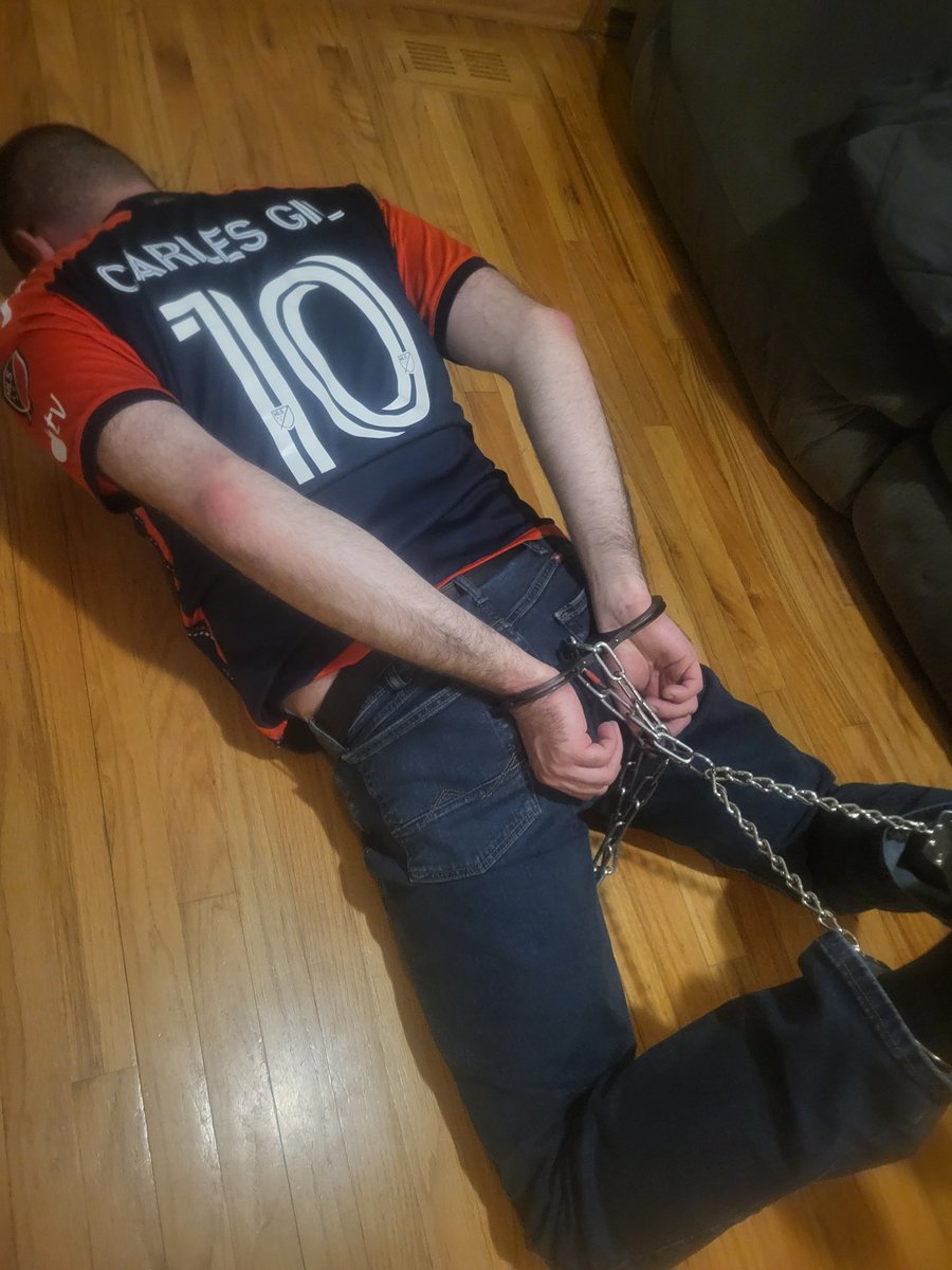 InmateCT's tweet image. Got kidnapped by a certain criminal and was left hogtied on the floor. @cuffsman19 you now have a warrant for your arrest and you are so fucked!