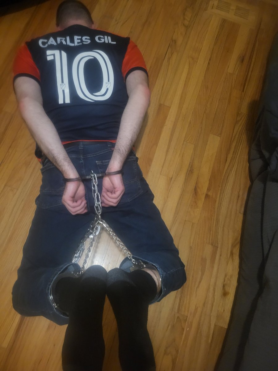 InmateCT's tweet image. Got kidnapped by a certain criminal and was left hogtied on the floor. @cuffsman19 you now have a warrant for your arrest and you are so fucked!
