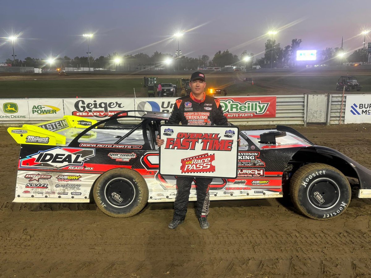 Chad Simpson is your My Race Pass ⏱️”𝑭𝑨𝑺𝑻 𝑻𝑰𝑴𝑬” ⏱️Award Winner with a lap of 15.820 seconds!

Simpson grabs a valuable 10 championship bonus points for his efforts.🏁🏁

@MLRA