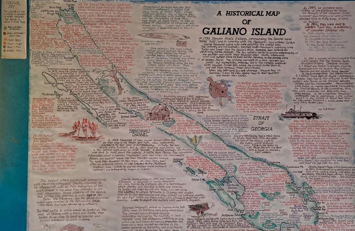 IMERSS_labs's tweet photo. Erasing Imaginary Lines, Healing the Land: Ecocultural Mapping in the Salish Sea and Beyond.
This exhibit is open from October 5-27 on Thursdays to Sundays 11:00 AM - 4:00 PM at the Yellowhouse Art Centre.
#Galiano #GalianoIsland #SalishSea #Indigenous #Ecocultural #Mapping https://t.co/8QWlk6nt3K