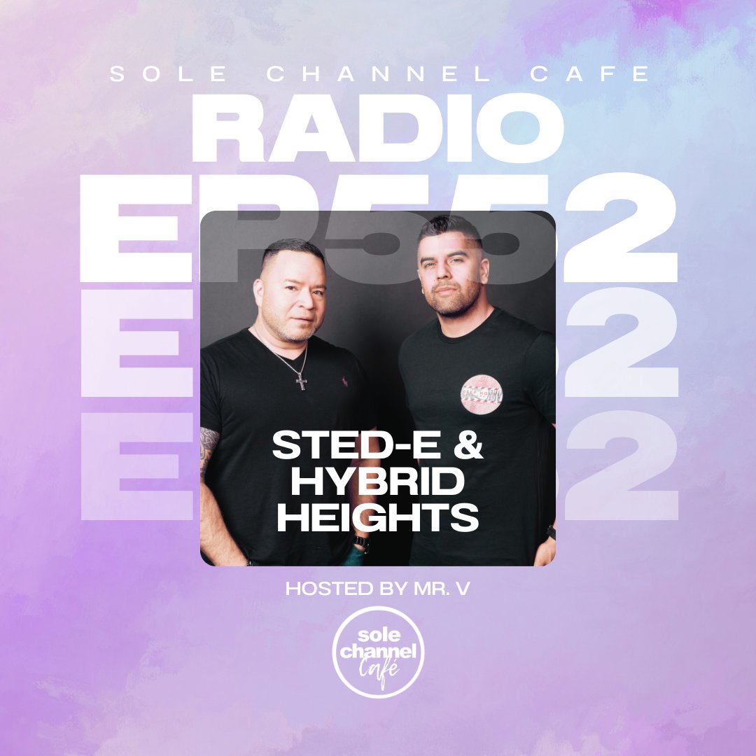 sole_channel's tweet photo. 🎧 Episode 552 of The Sole Channel Café – Hosted by Mr. V! In this 2-hour journey, Mr. V kicks things off with his signature House Music mix, followed by special guests Sted-E &amp; Hybrid Heights in Hour 2! 🎶 🔗 Listen now: https://t.co/OVlrzI9OJK 🎧 #SoleChannelCafe #housemusic https://t.co/ZiQfMXT6Nn