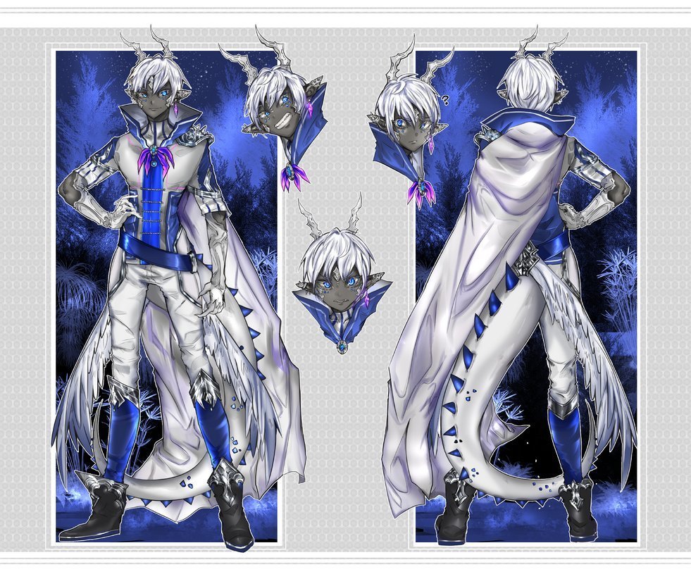 mewtwostyle's tweet photo. @naughtdeer This is Demitri! He's a Draconine, a species made by KawaiiBakaDesign on dA, that has features of dragons and/or canines. In Demitri's case, he is mostly draconic. He is the equivalent of royalty in his world (some sort of My Hero Academia/similar AU) &amp; wants to prove his worth. https://t.co/Ghn3OP8dGG