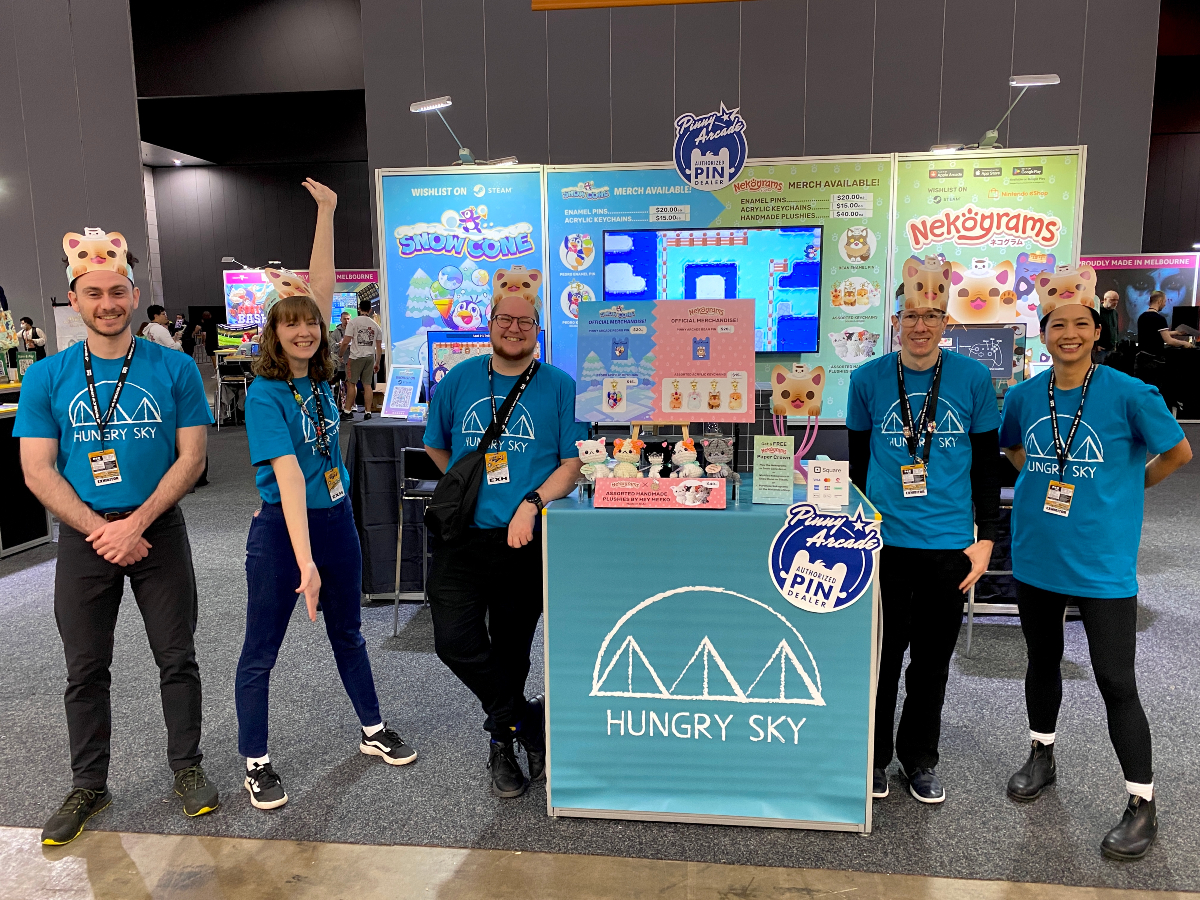 We are ✨READY✨
Come visit the Hungry Sky team at PAX Aus booth PR10 this weekend!