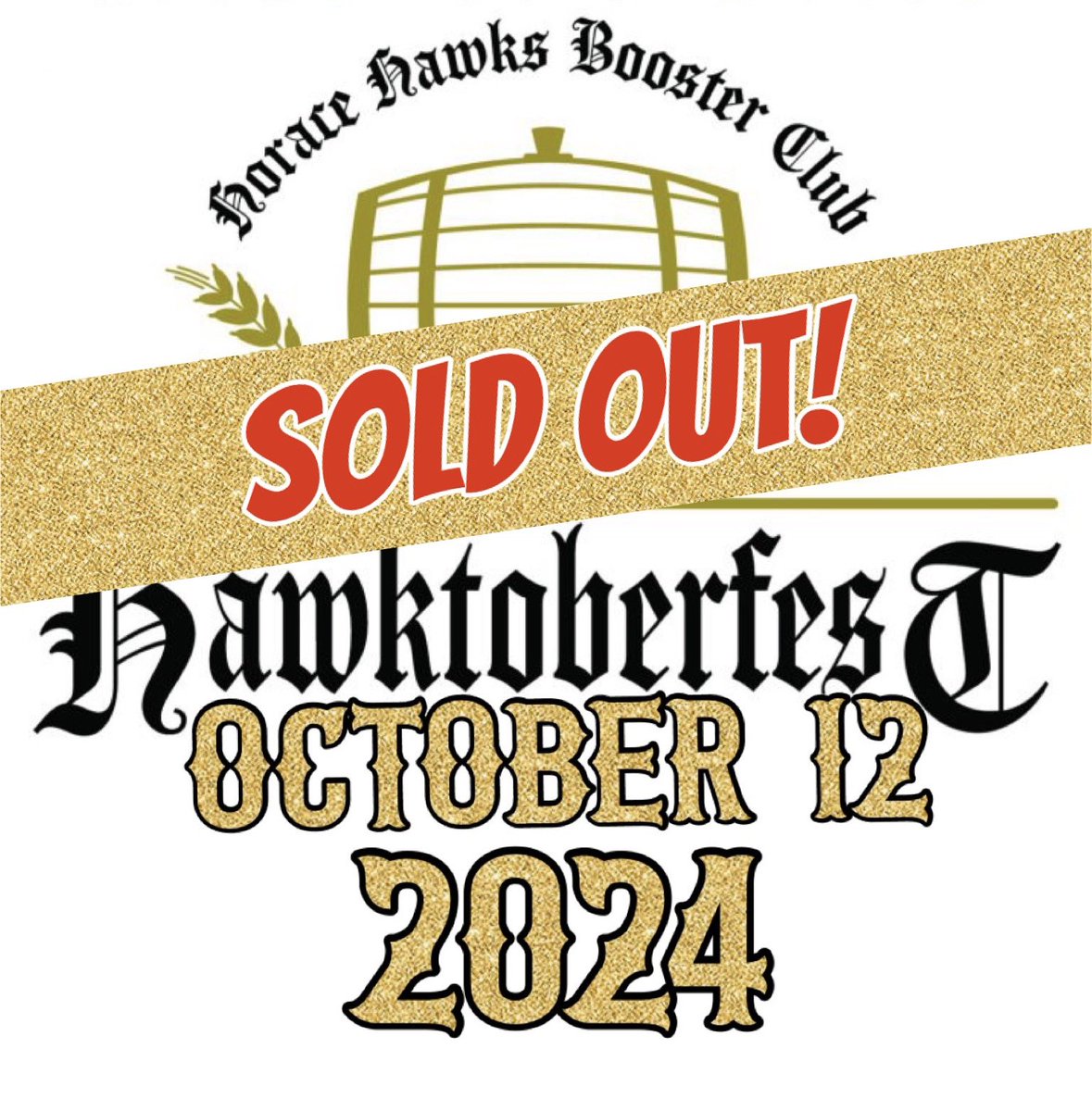 Hawks_Boosters's tweet photo. HAWKTOBERFEST 2024 is Officially SOLD OUT!  
You can still bid on our online auction from your couch, but you won’t be with us playing g Hammerschlaggen or Human Slots. Better luck next year. 

Link: https://t.co/sPn6JqriSD https://t.co/CFBIKMeQUj