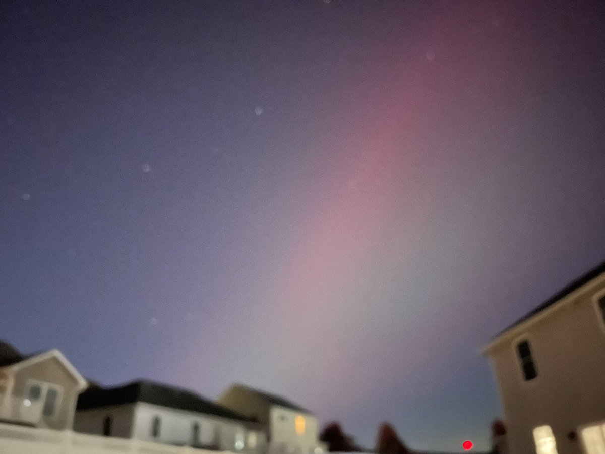 Northern lights checking in! #NEPA #scranton