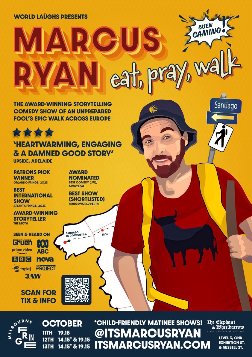 #Melbourne friends, check out my mate Marcus Ryan’s #MelbFringe show this weekend!

itsmarcusryan.com